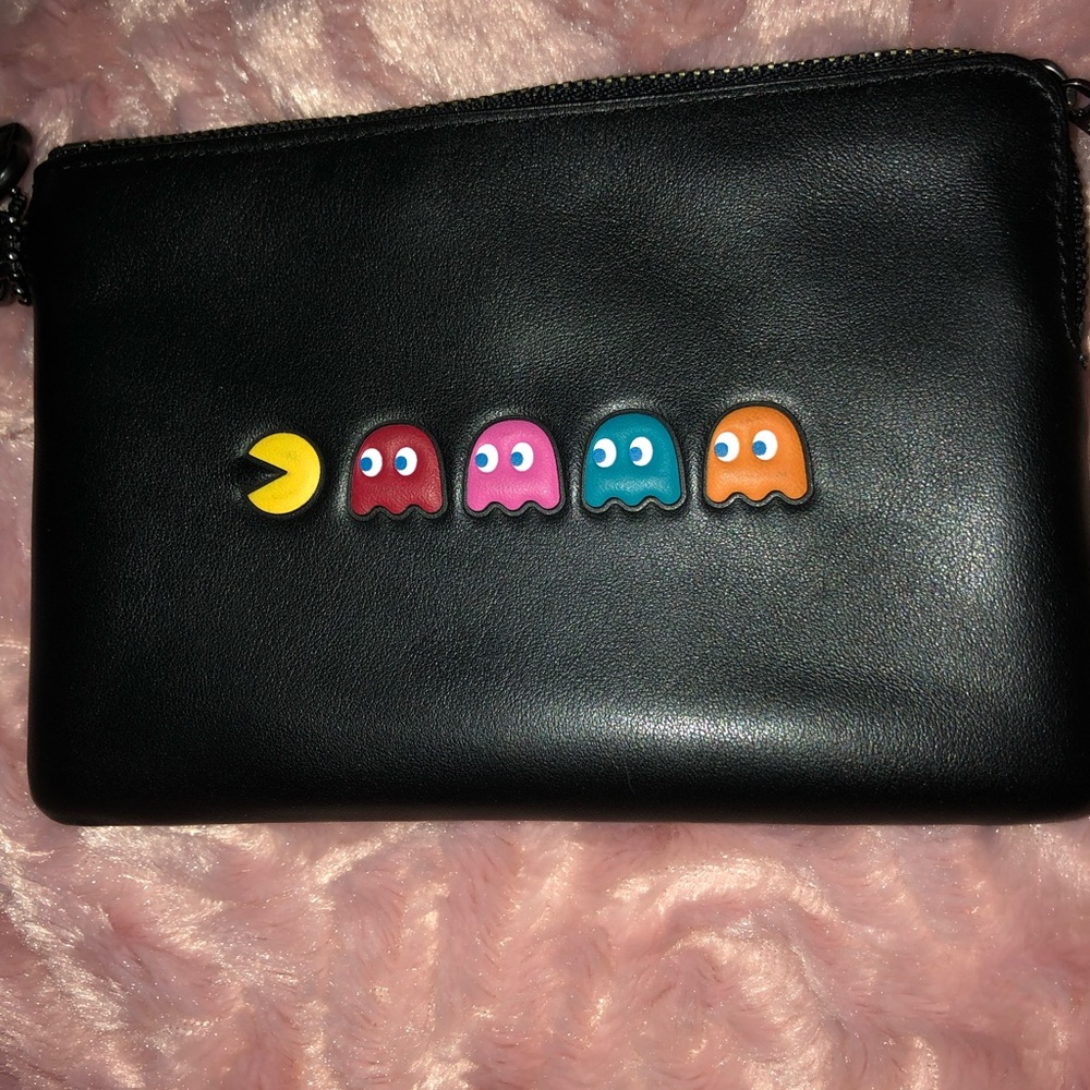 Coach Pac-Man Wristlet